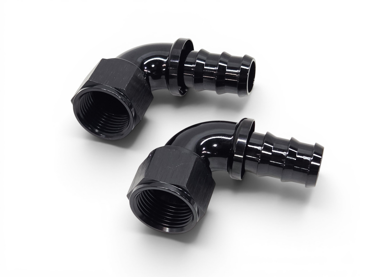 -12 AN Swivel Female to barb 3/4'' Push on Lock Hose End Full Flow Fitting