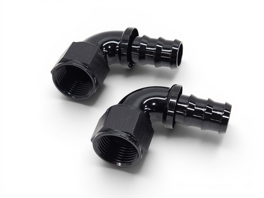 -12 AN Swivel Female to barb 3/4'' Push on Lock Hose End Full Flow Fitting