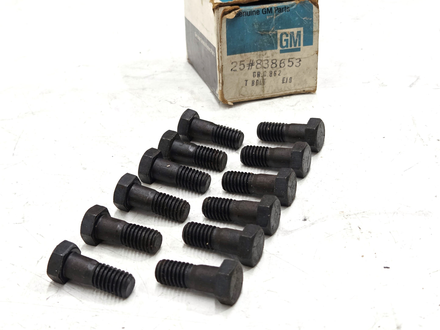 1955-1988 Camaro Corvette Pressure Plate Flywheel Bolts OEM GM 838653 -Lot of 12