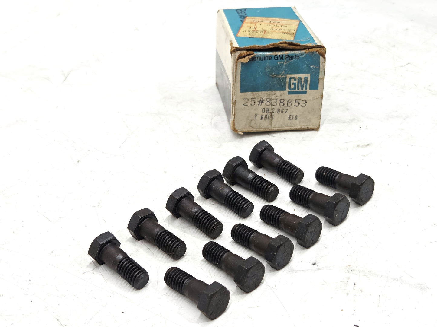 1955-1988 Camaro Corvette Pressure Plate Flywheel Bolts OEM GM 838653 -Lot of 12