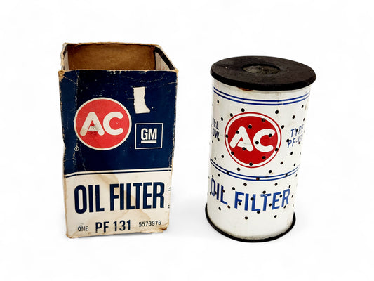 1956-57 Chevy Corvette Cannister Oil Filter PF131 OEM AC GM 5573976