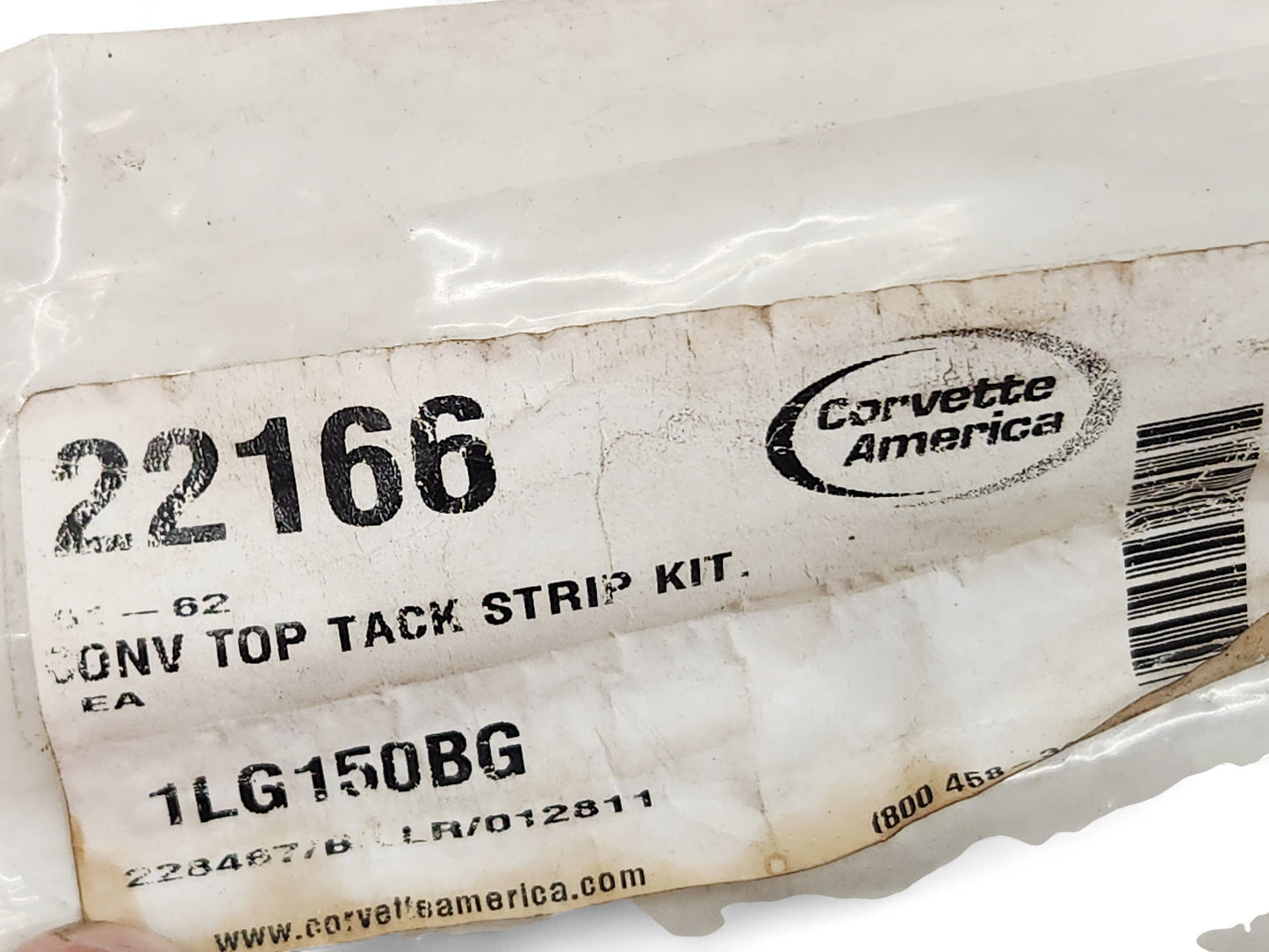 1961-1962 Chevy Corvette C1 Convertible Top Tack Strip Kit - Corvette America