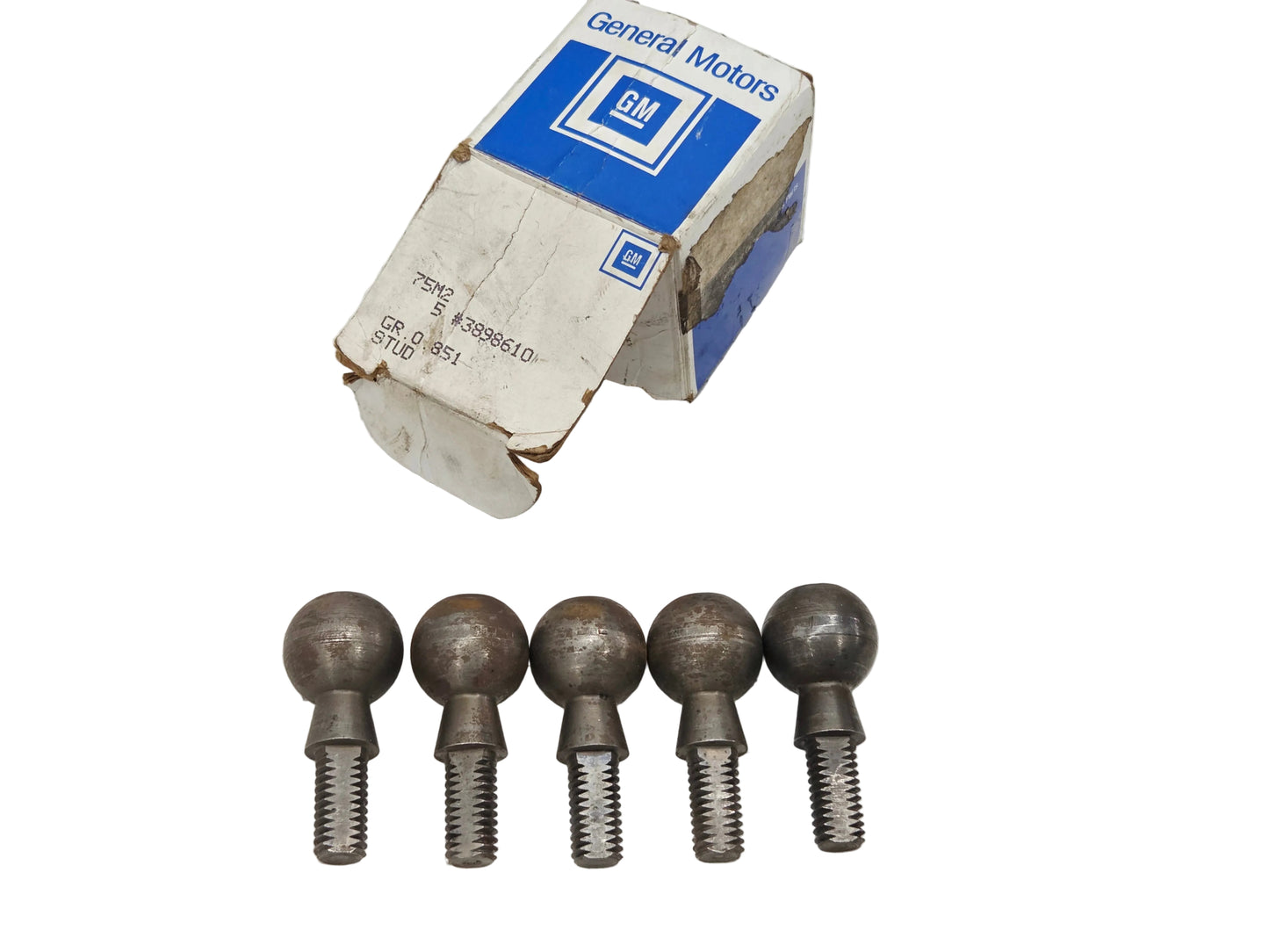1963-1971 Chevy Corvette Impala Chevelle Clutch Cross Shaft Pivot Stud - Lot of 5