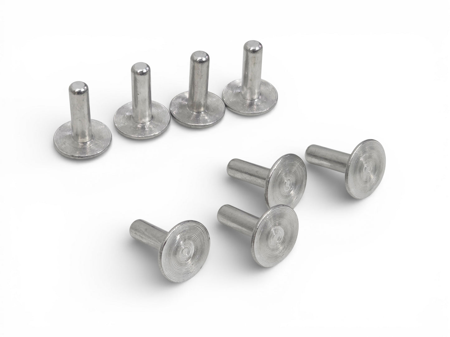 1963-1976 Chevy Corvette Transmission Tunnel Insulation Clip Rivets - Set of 8