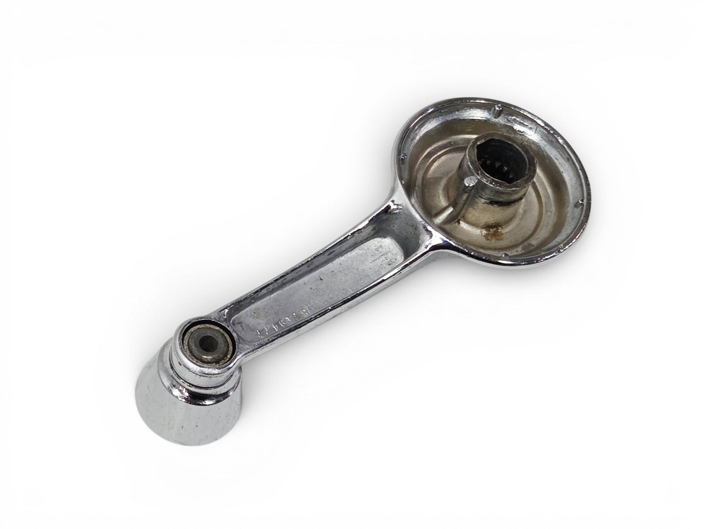 1965-1966 Corvette C2 Door Window Crank Handle Chrome Knob OEM GM