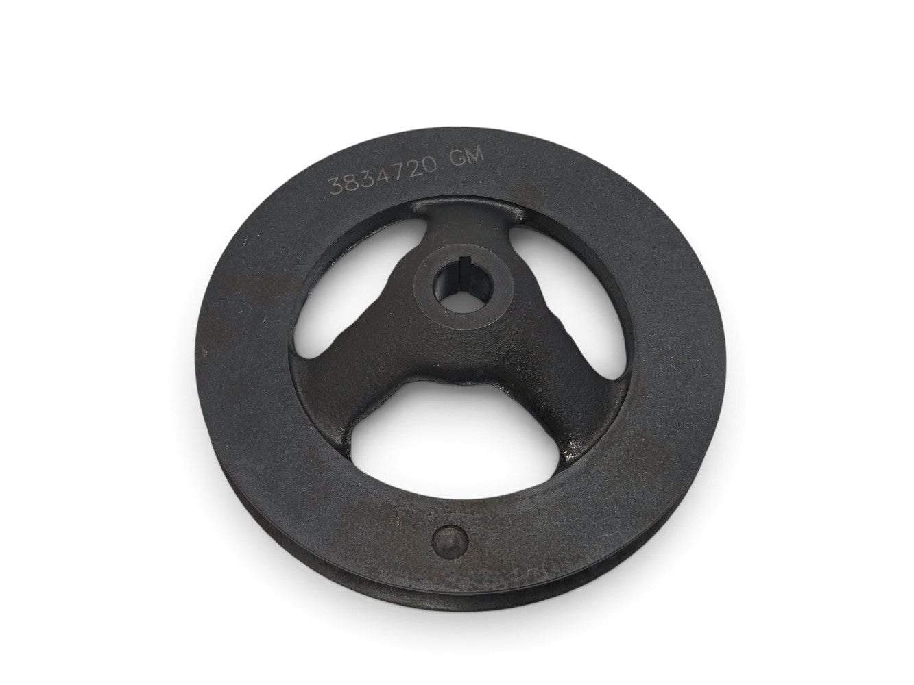 Send it Auto Parts OEM GM cast iron power steering pump pulley for 1965-1974 Corvette C2 and C3 models