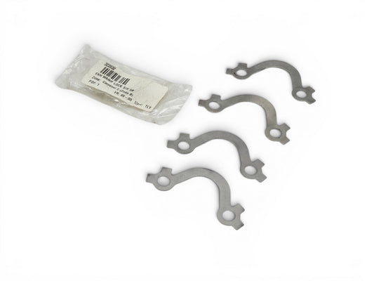1966-1980 Corvette C2 C3 Exhaust Manifold Lock Set Stainless 327 350 - Set of 4
