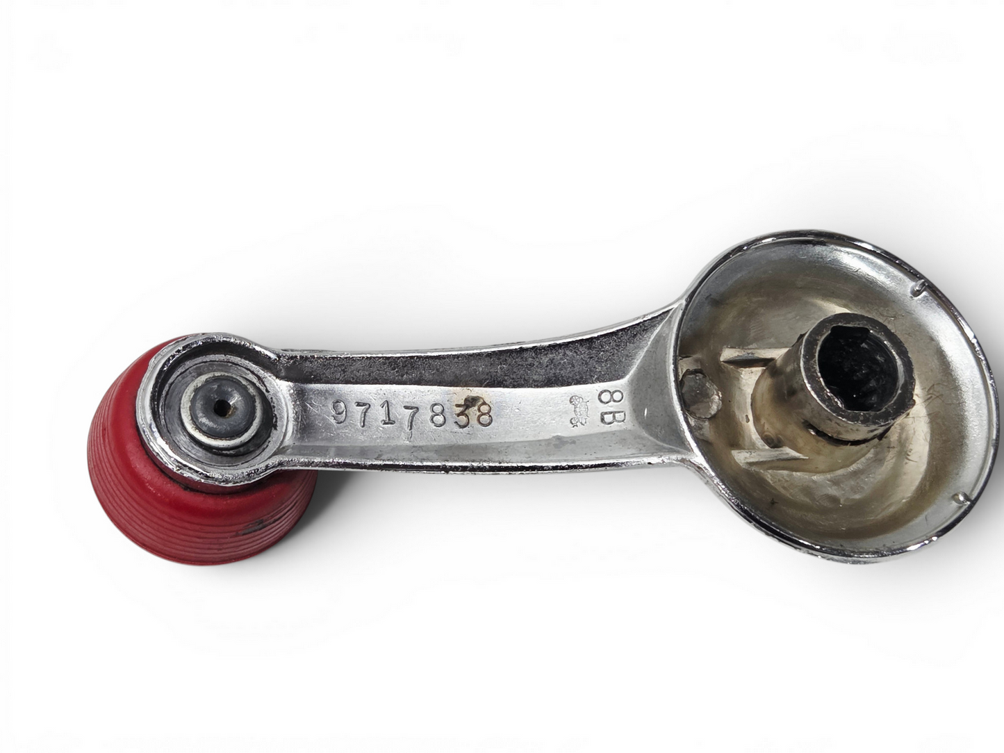 1967-1968 Corvette Window Crank with Red Knob OEM GM 9717838