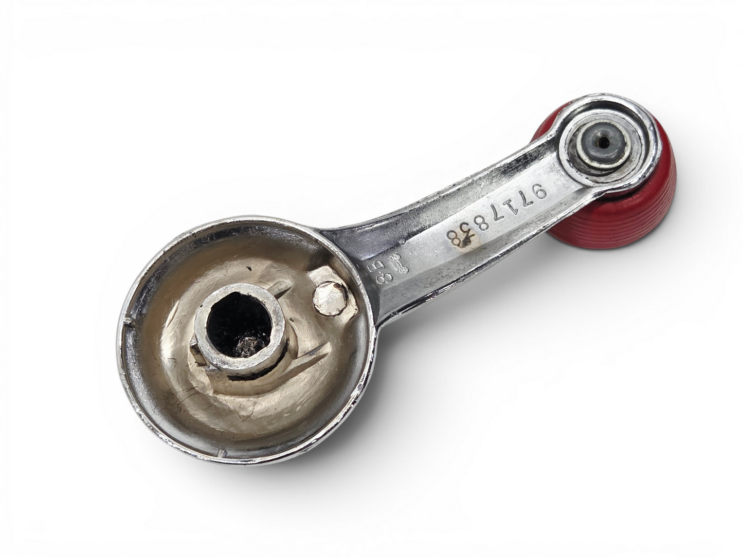 1967-1968 Corvette Window Crank with Red Knob OEM GM 9717838