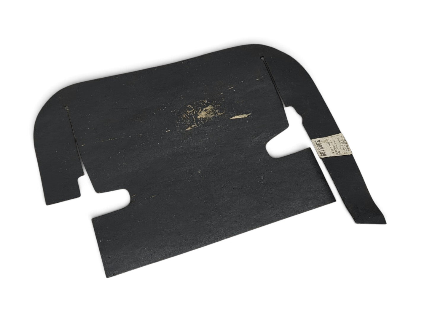 Send it Auto Parts OEM 1967 Corvette C2 A-arm inner fender dust shield with GM part number 3908199 label