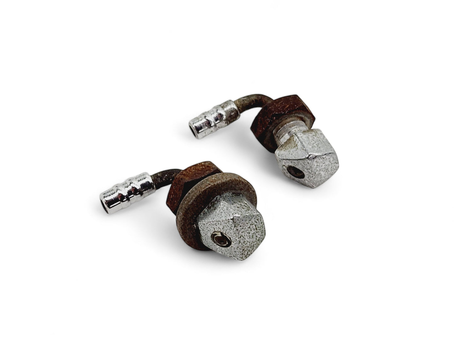 1969-1971 Chevy Corvette Headlight washer squirter nozzles OEM GM - Pair of 2