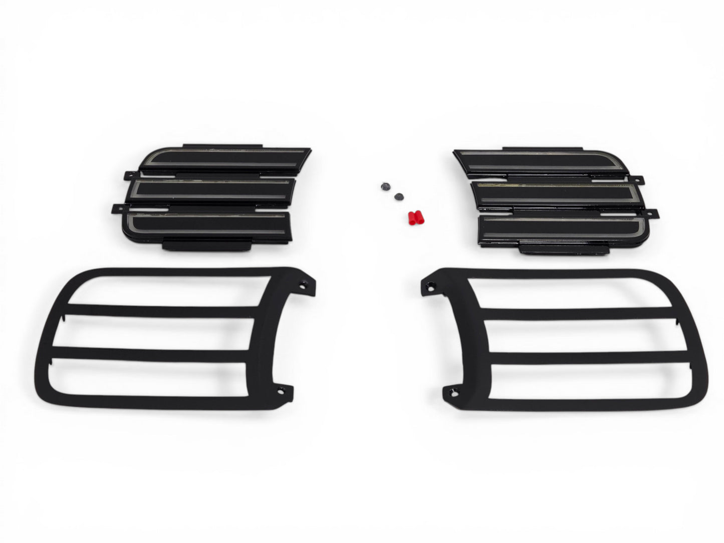 1969 Chevy Camaro RS Blackout Headlight Bucket Outer and Custom Inner Doors