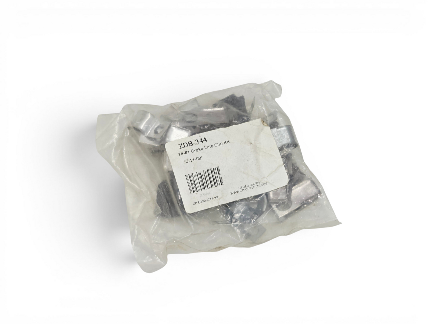 1974-1982 Corvette C3 Brake Line Frame Rail Clip Kit