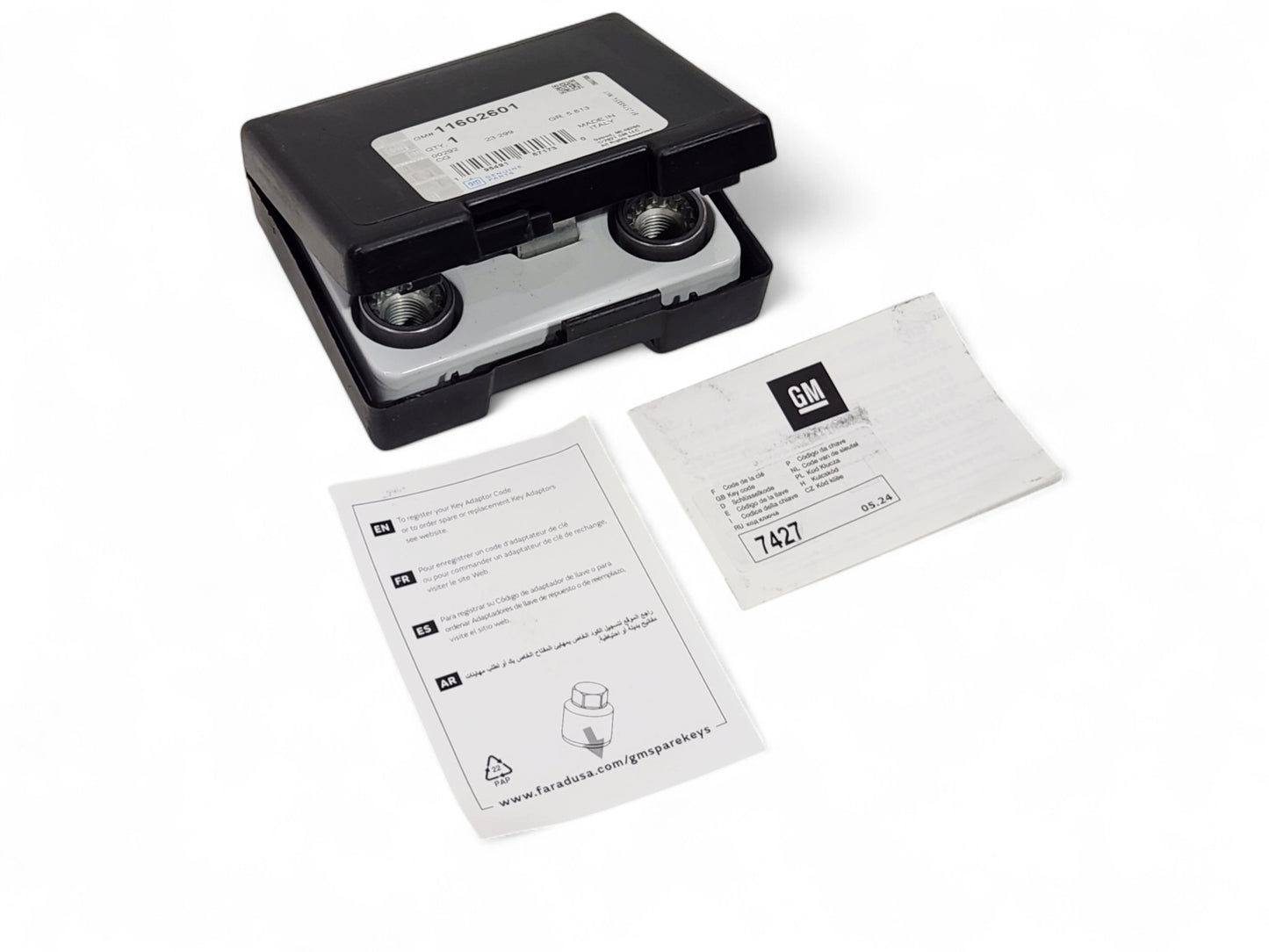 1988-2023 Buick Cadillac Chevrolet GMC Exposed Thread Wheel Lock Set OEM GM