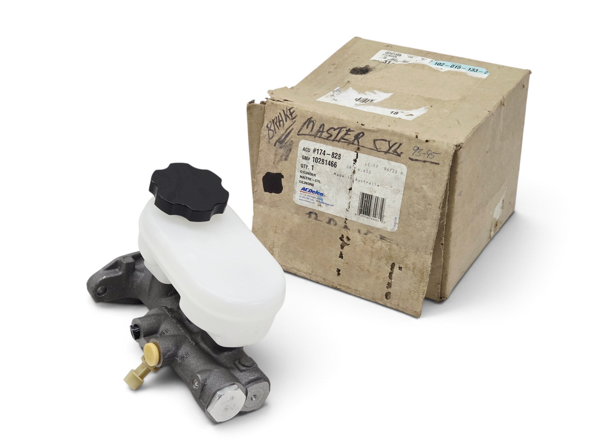 Send it Auto Parts OEM GM brake master cylinder for 1993-1995 Corvette C4 with original box and black cap