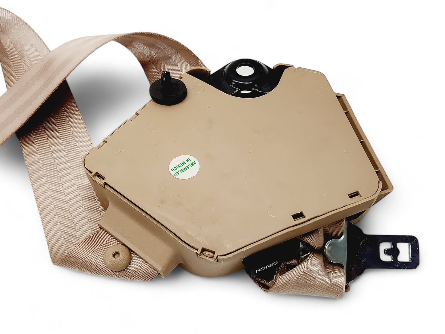 1995-1996 Chevy Corvette Coupe Driver Side Seat Belt Tan Brown OEM GM 12524345