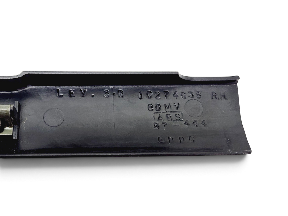 Send it Auto Parts OEM black door jamb sill trim for 1997-2004 Chevy Corvette C5 showing part number 10274638