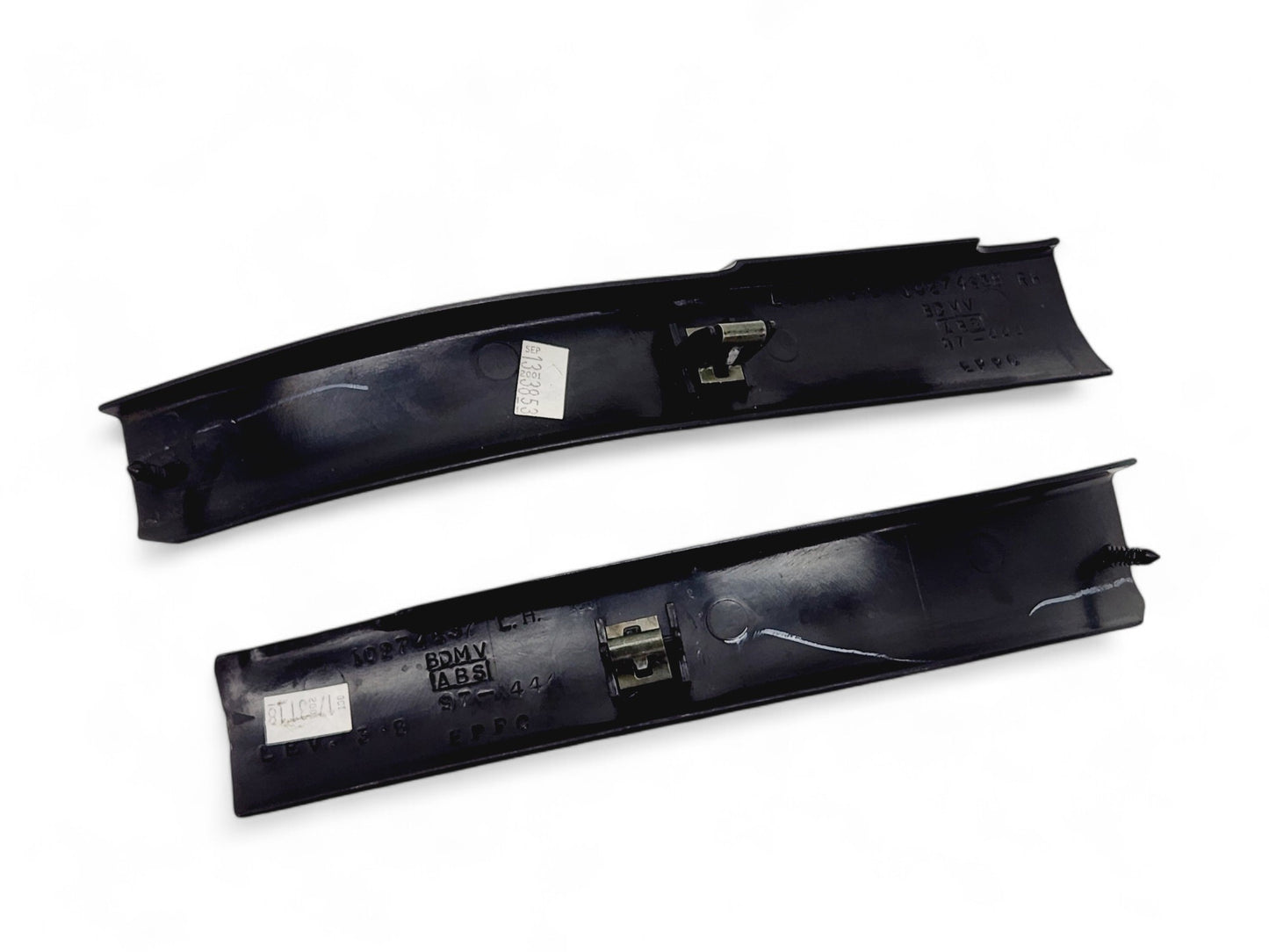 1997-2004 Chevy Corvette C5 Black Right & Left Door Jamb Sill Trim OEM GM