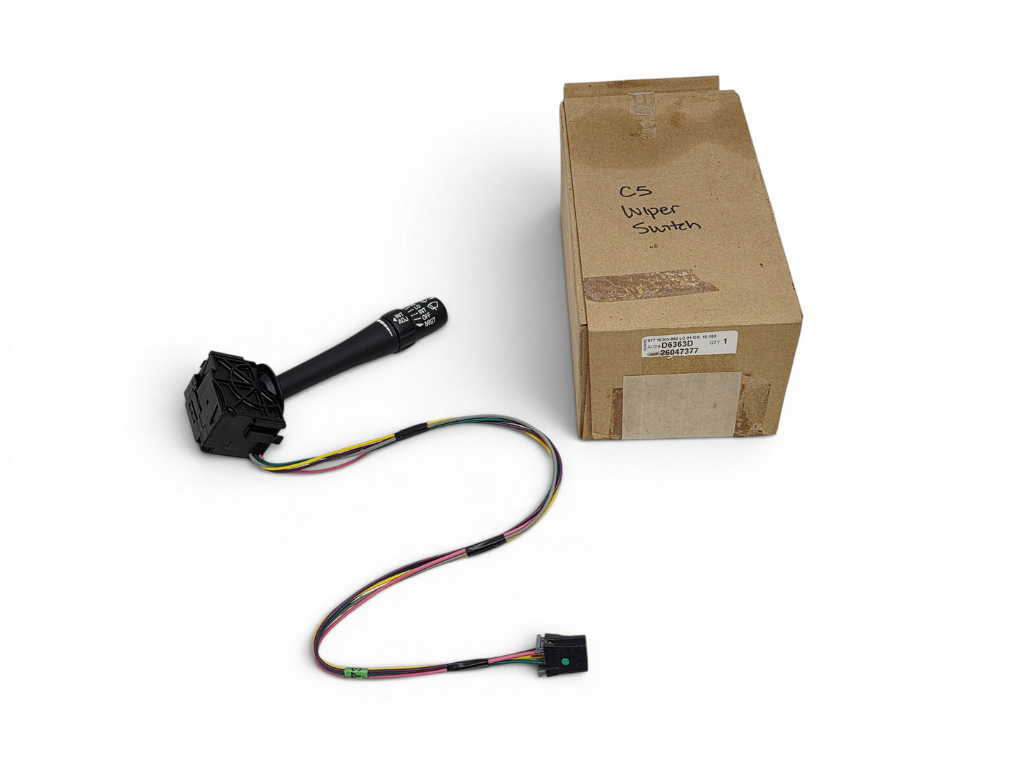 1997-2004 Chevy Corvette C5 Steering Column Wiper Switch OEM GM 26047377