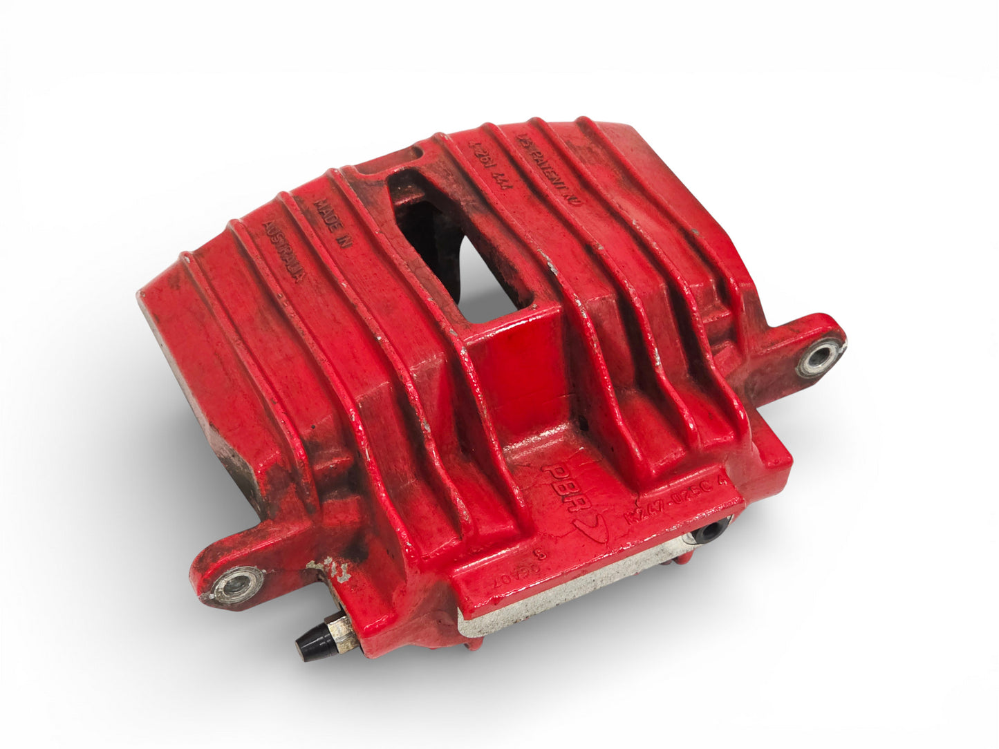 1997-2004 Chevy Corvette C5 Z06 Red Front Brake Calipers Pair OEM GM