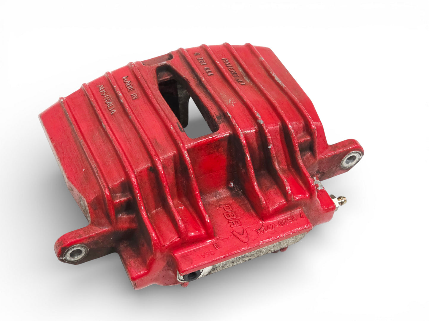 1997-2004 Chevy Corvette C5 Z06 Red Front Brake Calipers Pair OEM GM