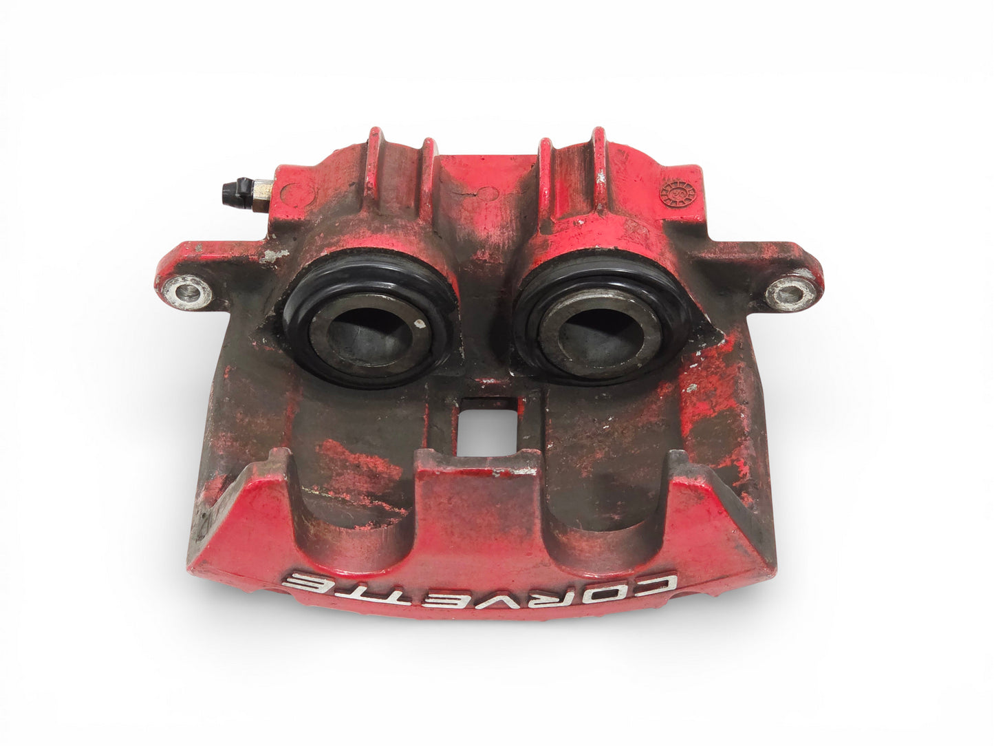 1997-2004 Chevy Corvette C5 Z06 Red Front Brake Calipers Pair OEM GM