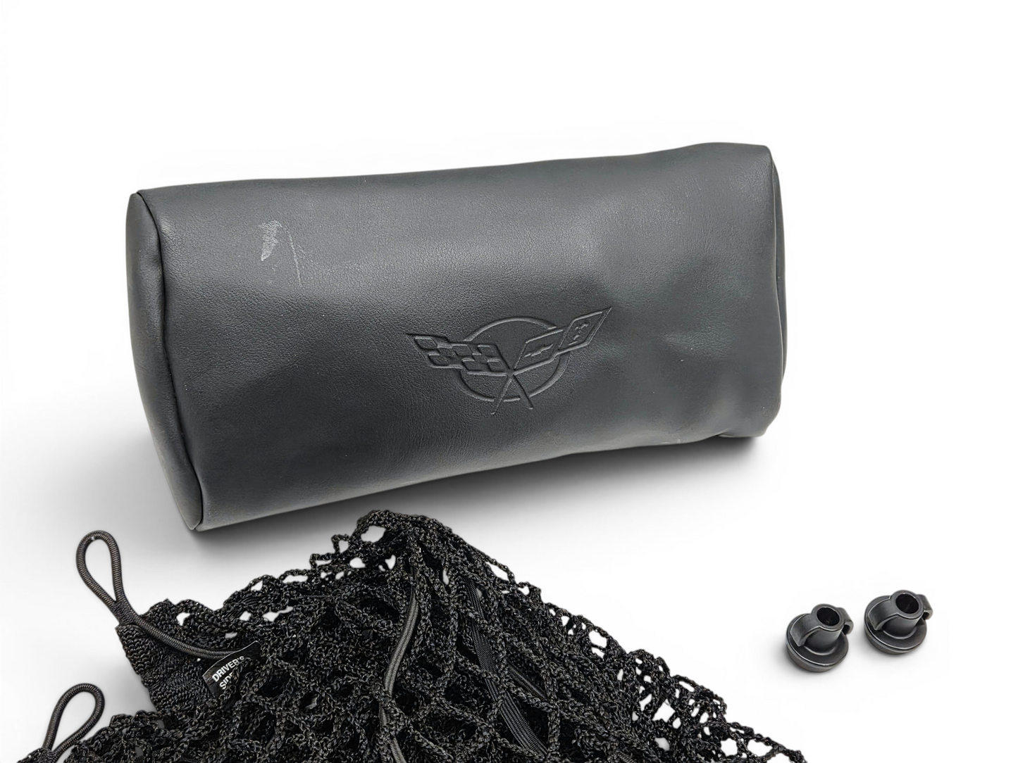 1997-2004 Corvette C5 Cargo Net with Hooks Embossed Storage Bag OEM GM