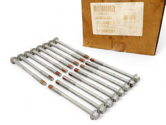 1997-2004 GM M11 x 2 x 155 Engine Cylinder Head Bolts OEM GM - Set of 10
