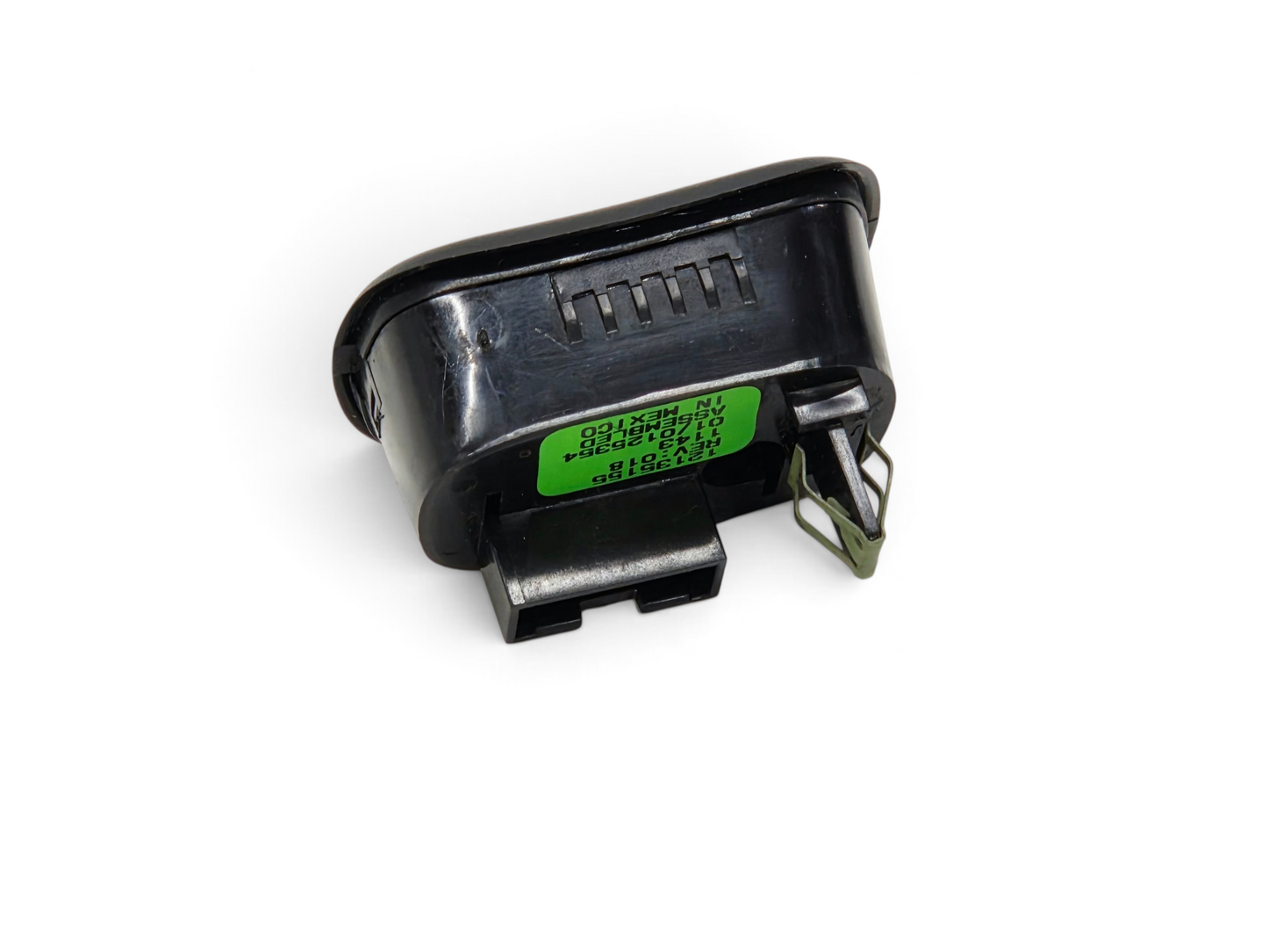 Send it Auto Parts OEM black Corvette C5 fog light and trunk release switch with green part number label