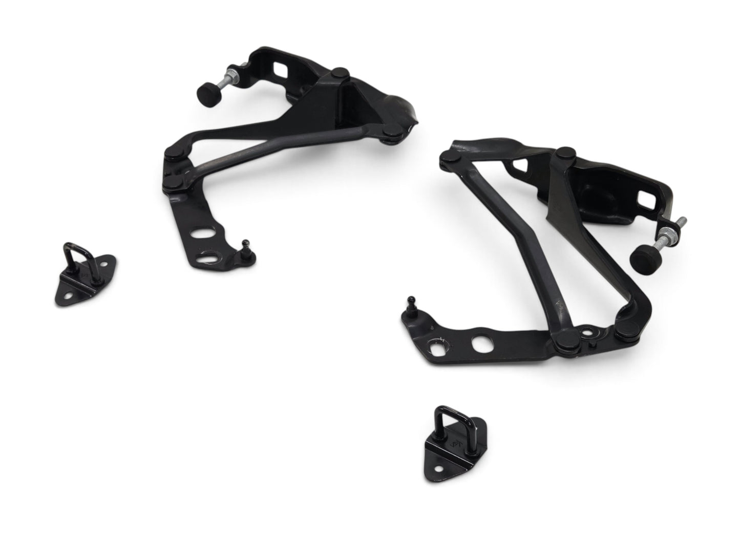 Send it Auto Parts OEM black metal hood hinges and strikers for 1997-2004 Chevrolet Corvette C5