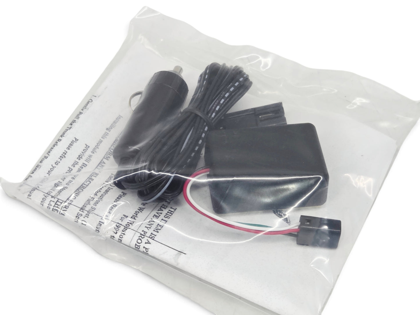 Send it Auto Parts steering column lock bypass kit for 1997-2004 Corvette C5 with wiring harness and connector