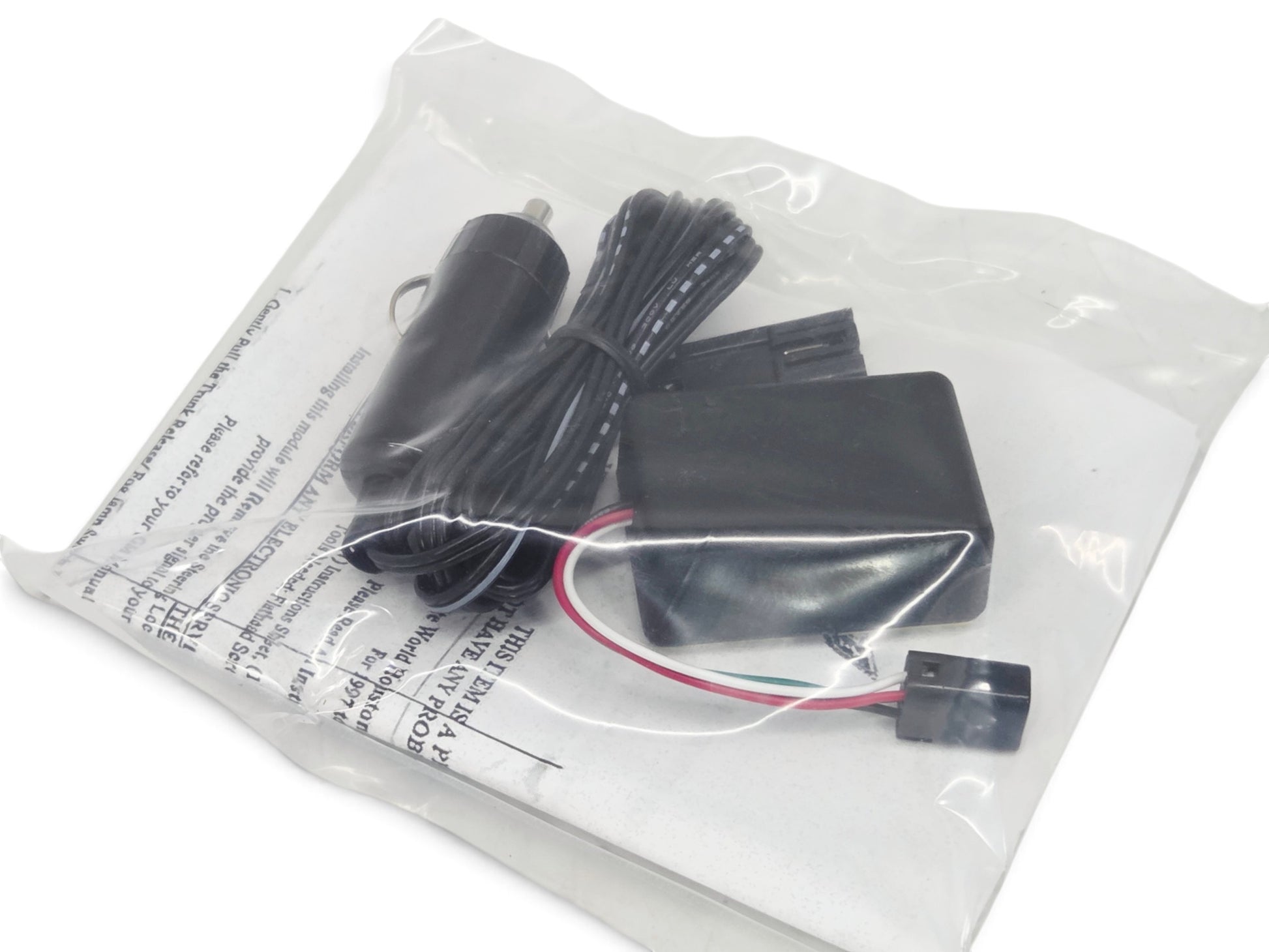 Send it Auto Parts steering column lock bypass kit for 1997-2004 Corvette C5 with wiring harness and connector