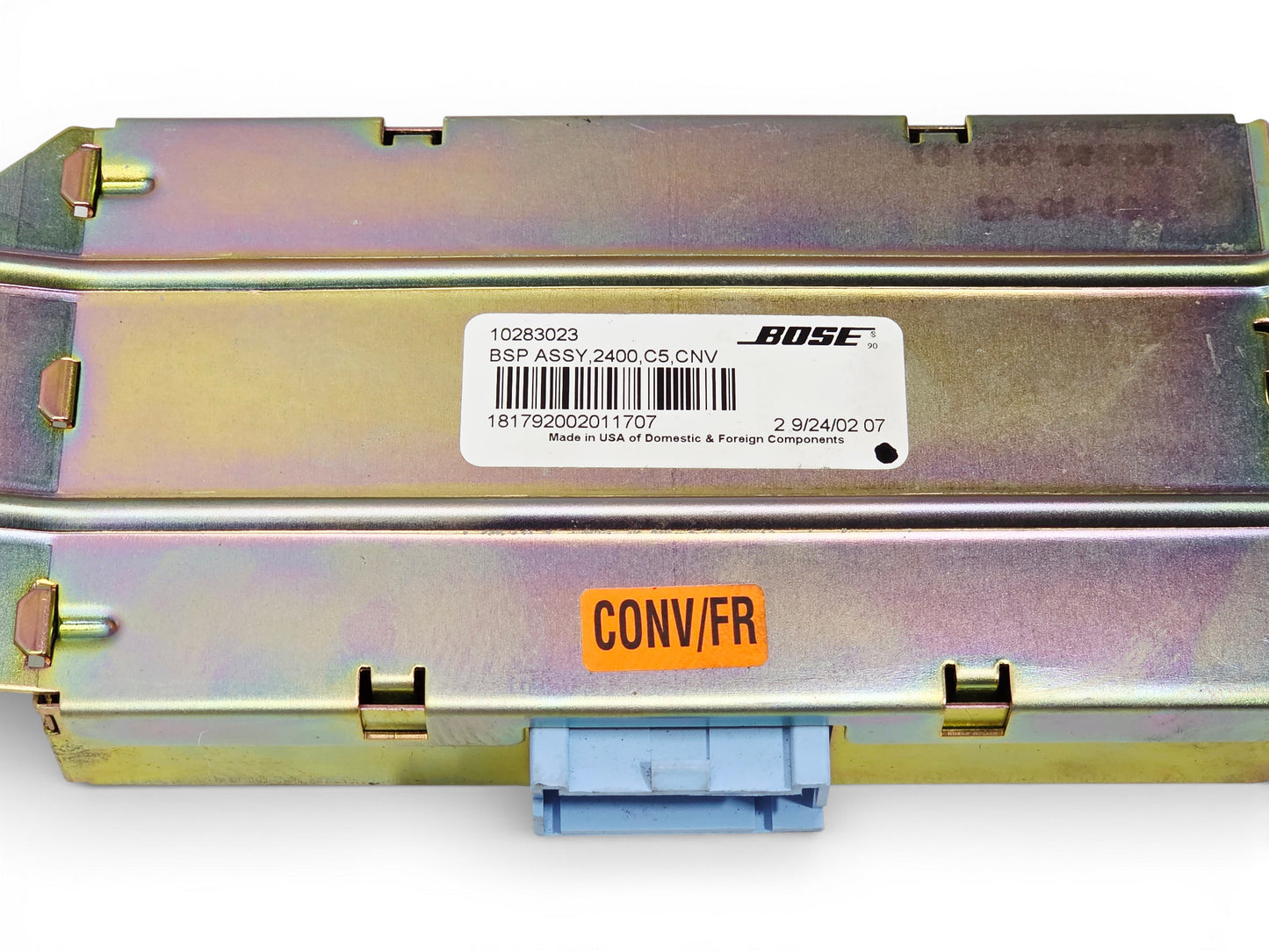 1998-2004 Corvette C5 Conv or FRC Bose AMP Amplifier OEM GM 10283023