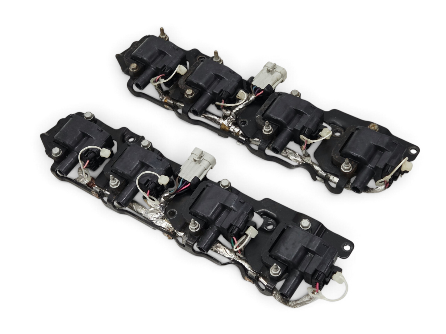 Send it Auto Parts OEM GM LS1 LS6 ignition coil brackets with coils and wiring harness for Corvette and Camaro