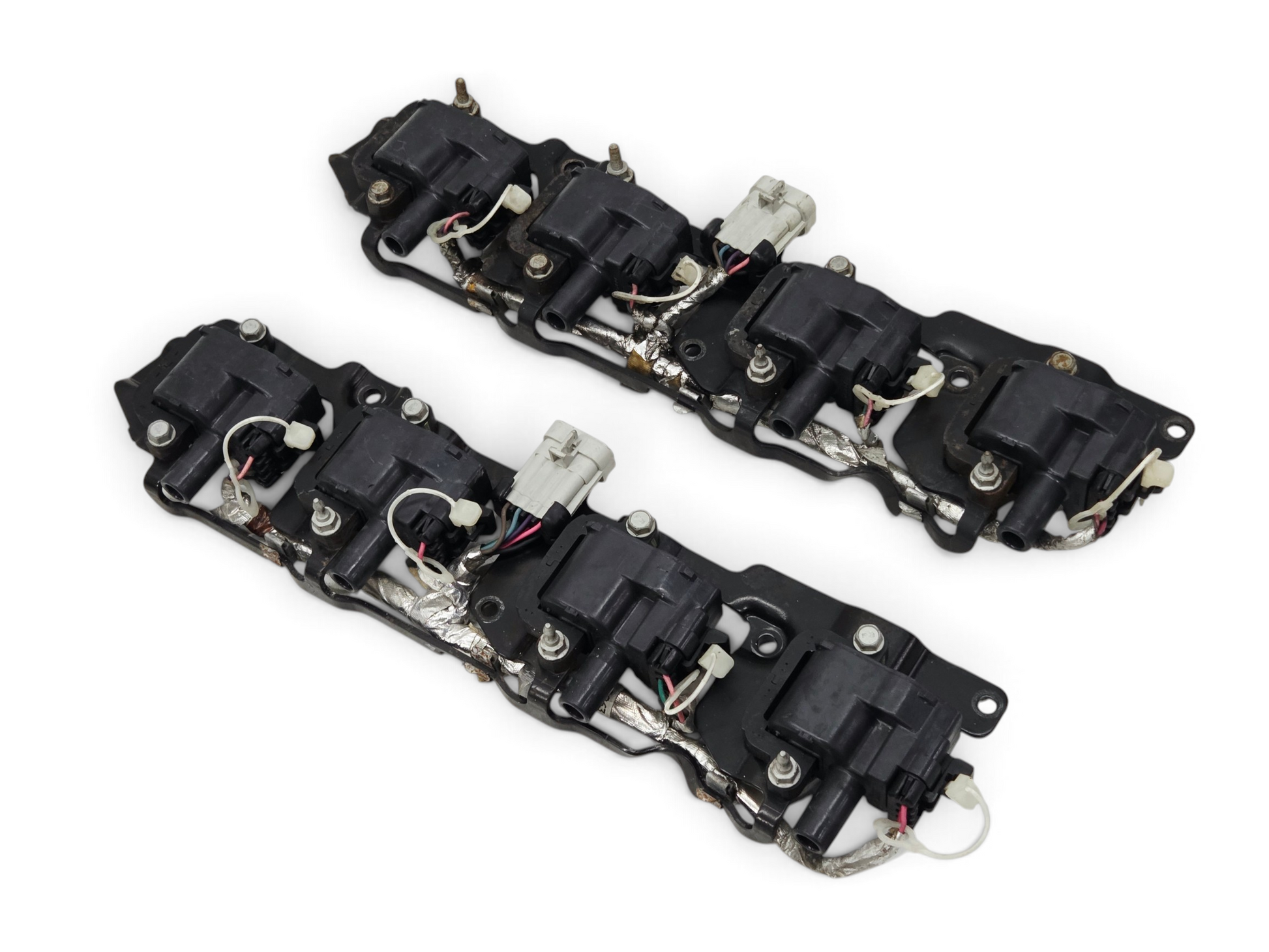 Send it Auto Parts OEM GM LS1 LS6 ignition coil brackets with coils and wiring harness for Corvette and Camaro
