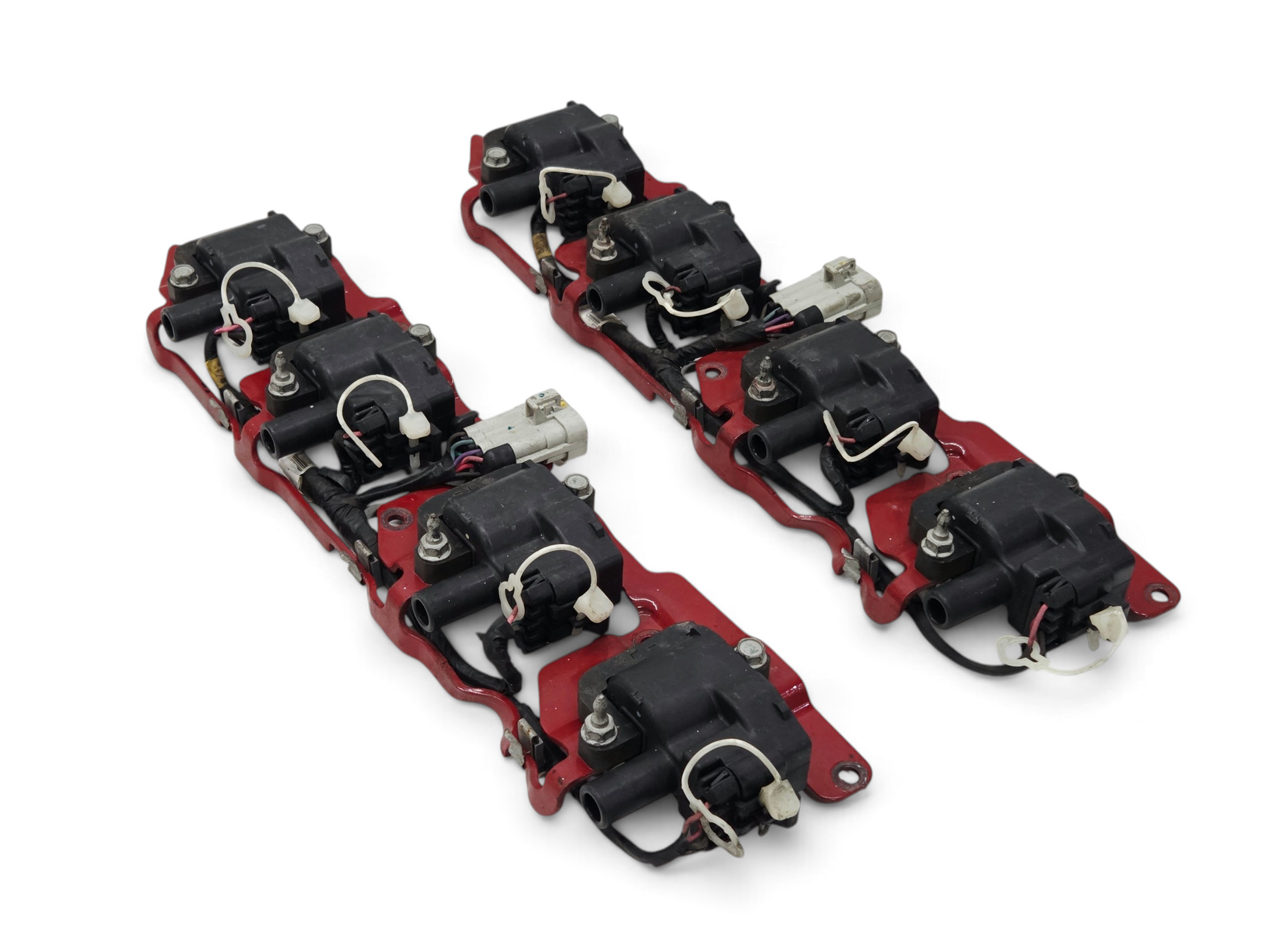 Send it Auto Parts OEM GM LS1 LS6 ignition coil brackets with coils and wiring harness for Corvette and Camaro