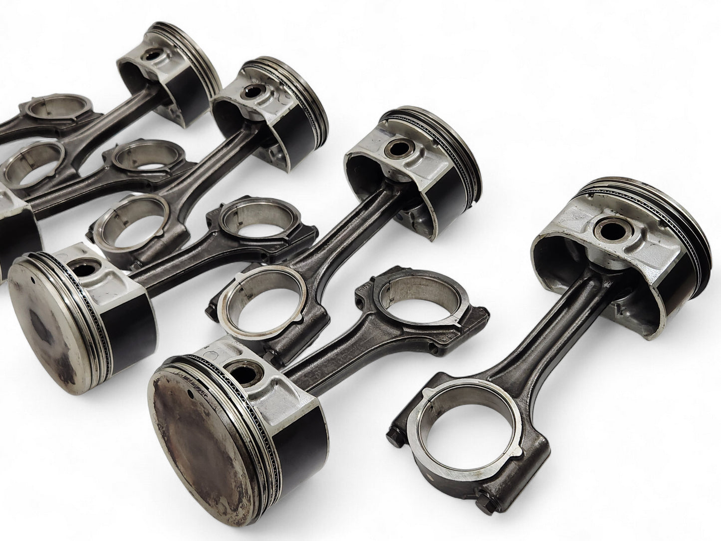 2001-2004 Chevy Corvette C5 Z06 LS6 Pistons and Connecting Rods OEM GM