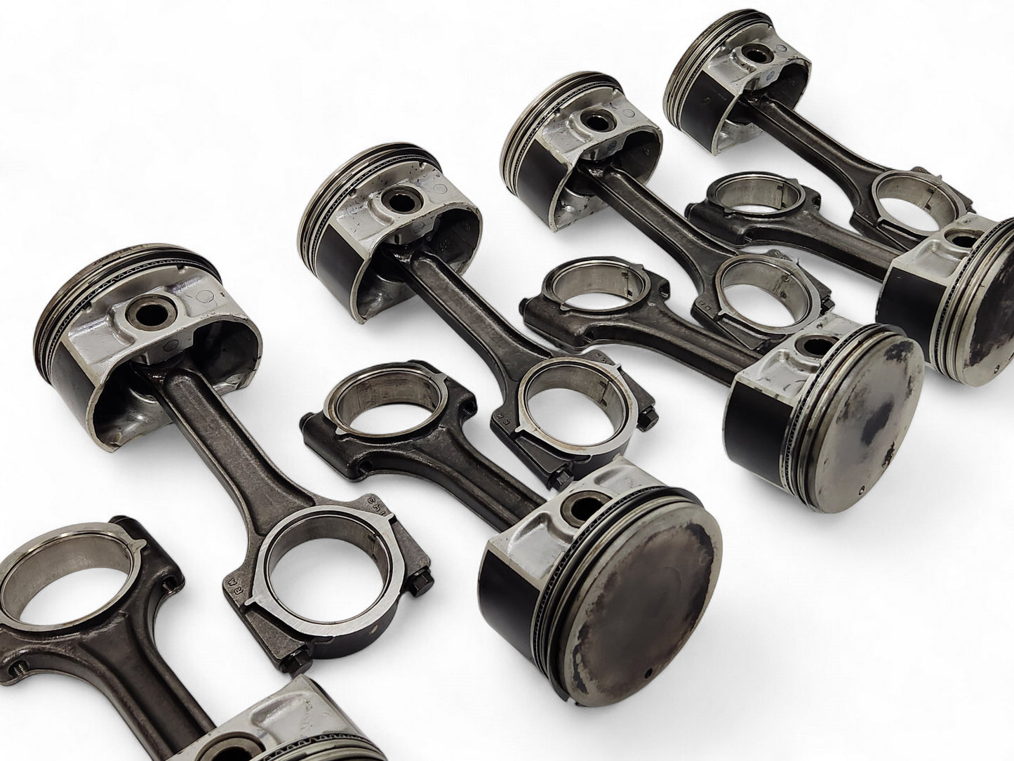 2001-2004 Chevy Corvette C5 Z06 LS6 Pistons and Connecting Rods OEM GM