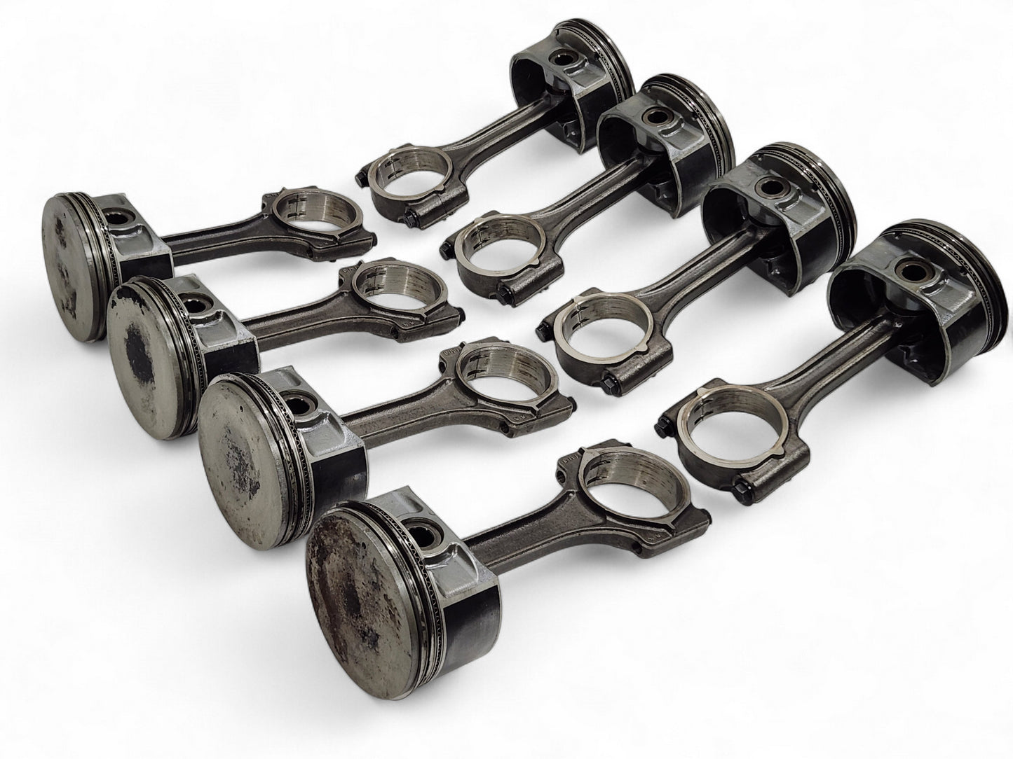 2001-2004 Chevy Corvette C5 Z06 LS6 Pistons and Connecting Rods OEM GM