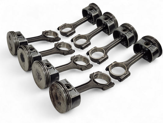 2001-2004 Chevy Corvette C5 Z06 LS6 Pistons and Connecting Rods OEM GM