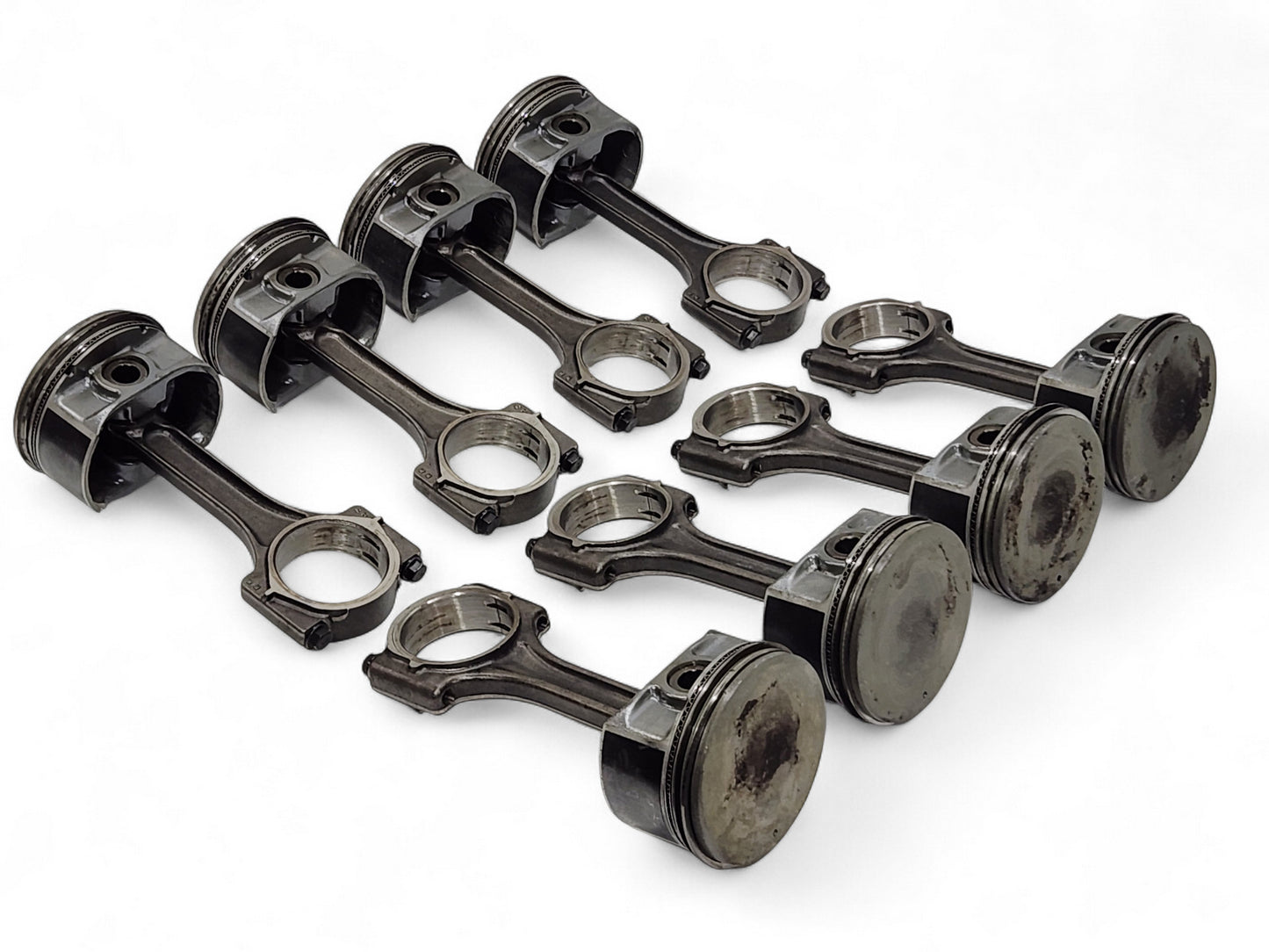 2001-2004 Chevy Corvette C5 Z06 LS6 Pistons and Connecting Rods OEM GM