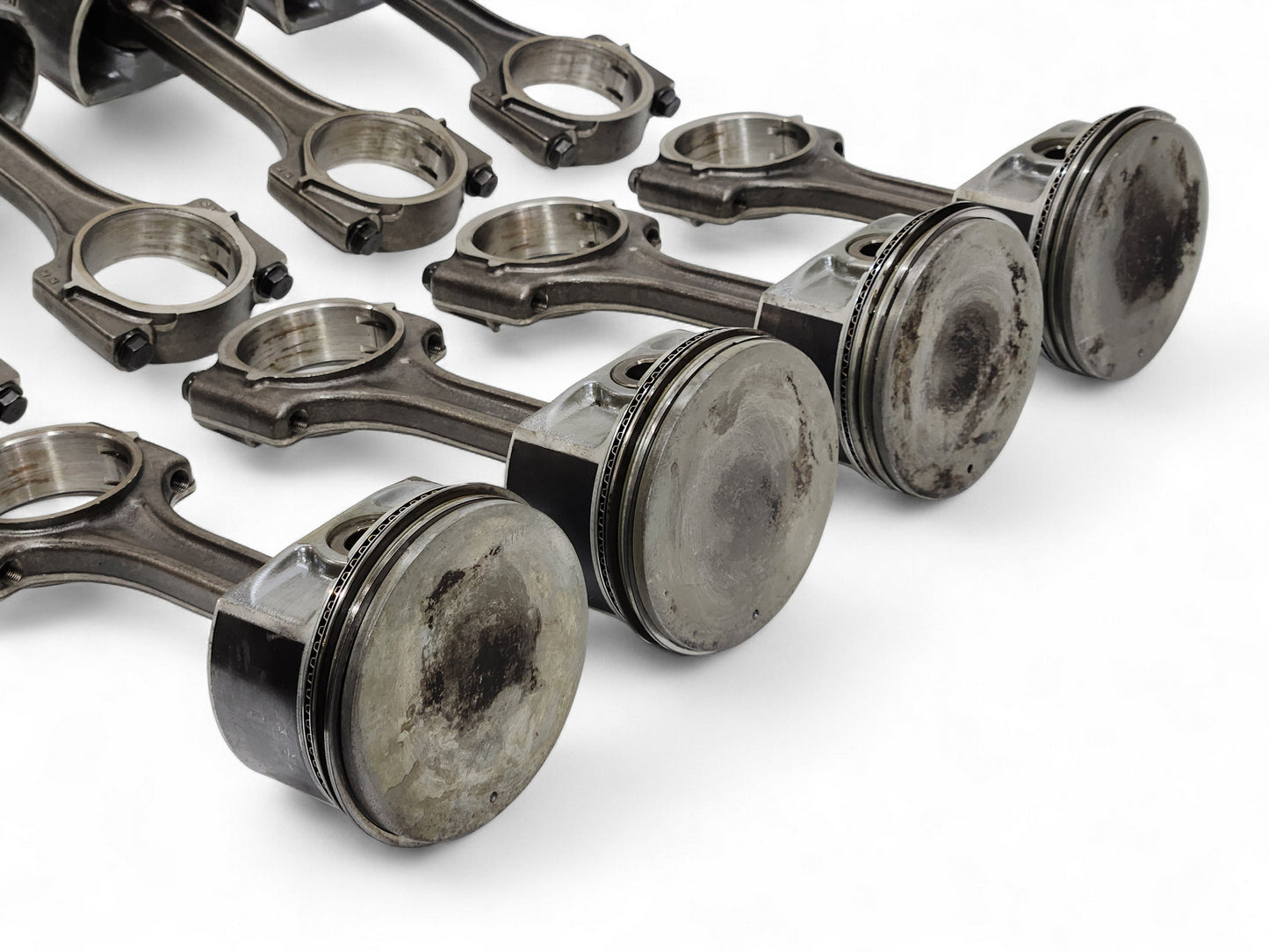 2001-2004 Chevy Corvette C5 Z06 LS6 Pistons and Connecting Rods OEM GM