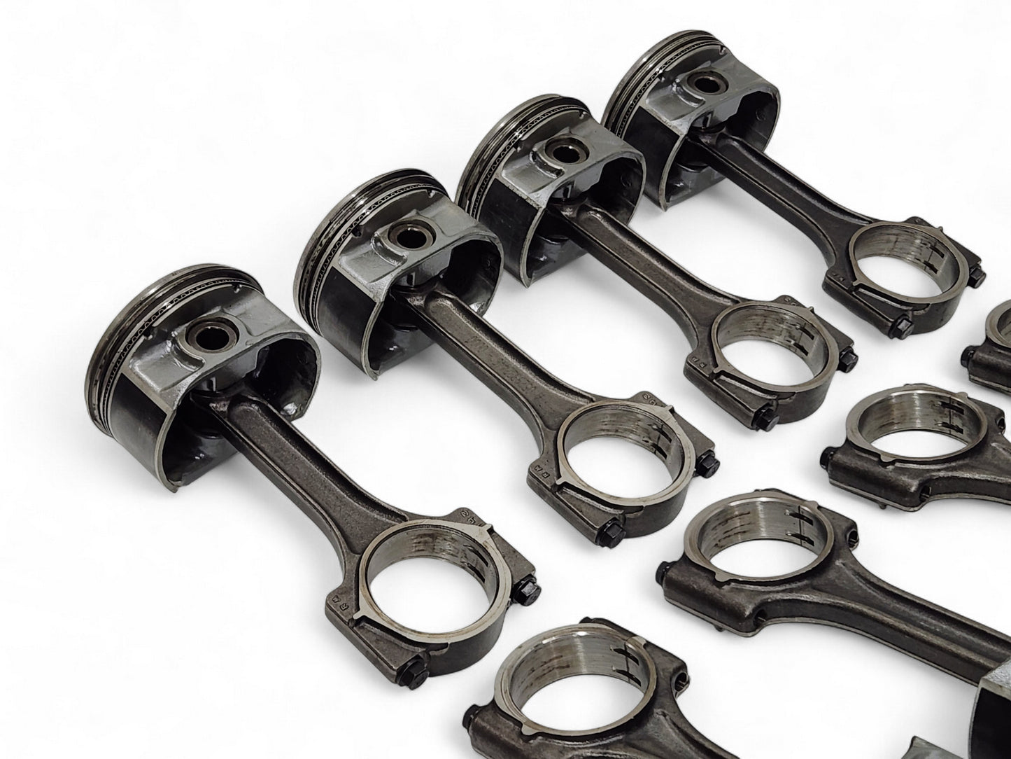 2001-2004 Chevy Corvette C5 Z06 LS6 Pistons and Connecting Rods OEM GM