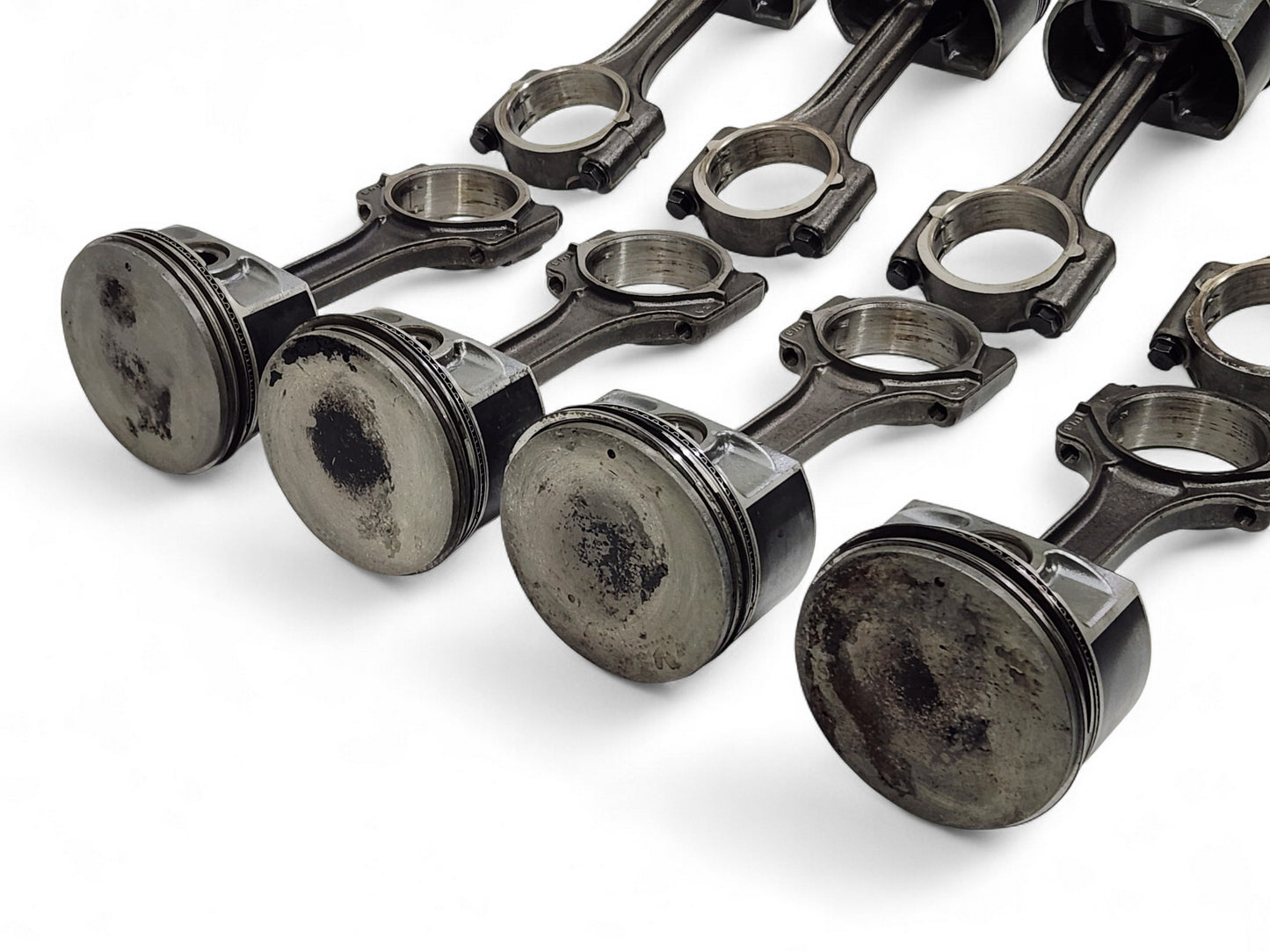 2001-2004 Chevy Corvette C5 Z06 LS6 Pistons and Connecting Rods OEM GM