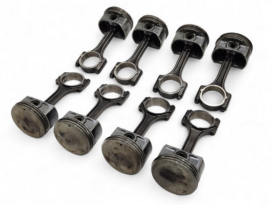 2001-2004 Chevy Corvette C5 Z06 LS6 Pistons and Connecting Rods OEM GM