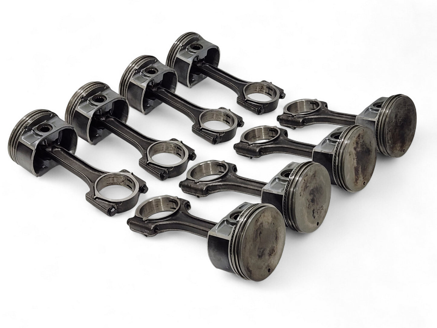 2001-2004 Chevy Corvette C5 Z06 LS6 Pistons and Connecting Rods OEM GM