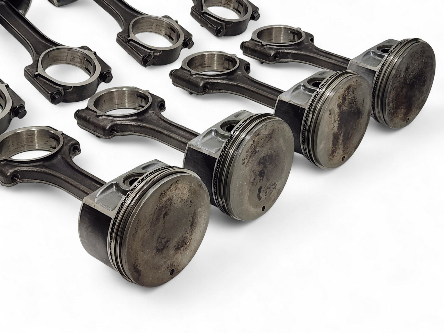 2001-2004 Chevy Corvette C5 Z06 LS6 Pistons and Connecting Rods OEM GM