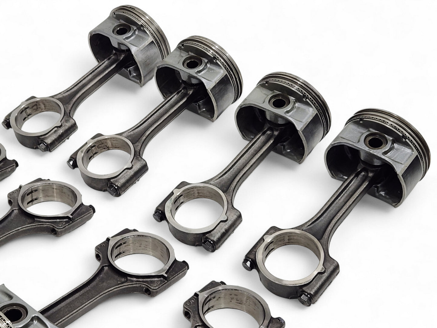 2001-2004 Chevy Corvette C5 Z06 LS6 Pistons and Connecting Rods OEM GM