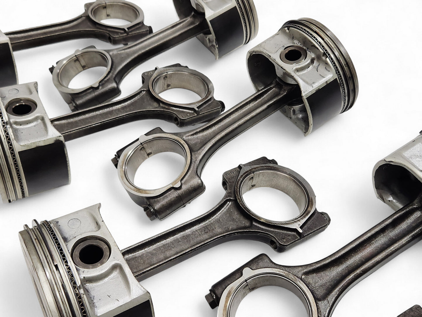 2001-2004 Chevy Corvette C5 Z06 LS6 Pistons and Connecting Rods OEM GM