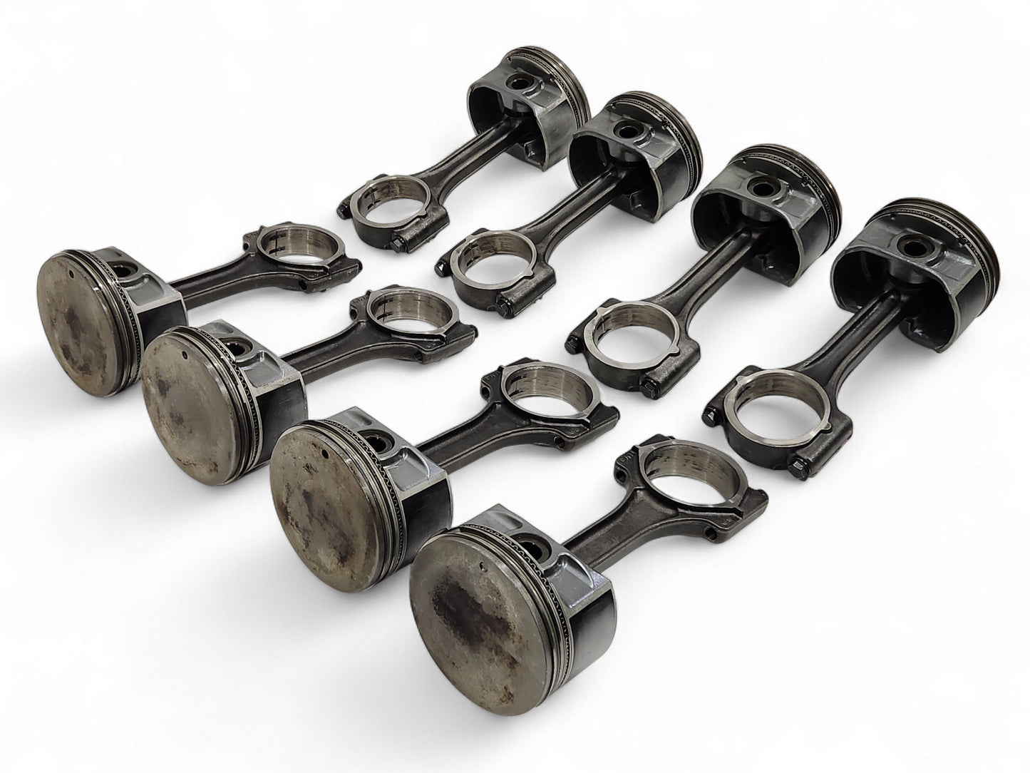 2001-2004 Chevy Corvette C5 Z06 LS6 Pistons and Connecting Rods OEM GM